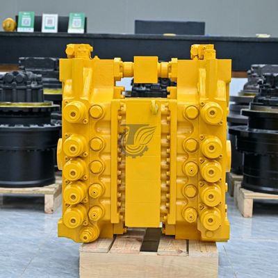 709-1A-11100 7091A11100 709-1A-11200 7091A11200 สำหรับ KOMATSU PC2000-8 Excavators ชิ้นส่วนวาล์วควบคุมหลักไฮดรอลิกหลังการขายต้นฉบับ