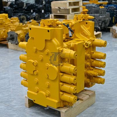 709-1A-11100 7091A11100 709-1A-11200 7091A11200 สำหรับ KOMATSU PC2000-8 Excavators ชิ้นส่วนวาล์วควบคุมหลักไฮดรอลิกหลังการขายต้นฉบับ