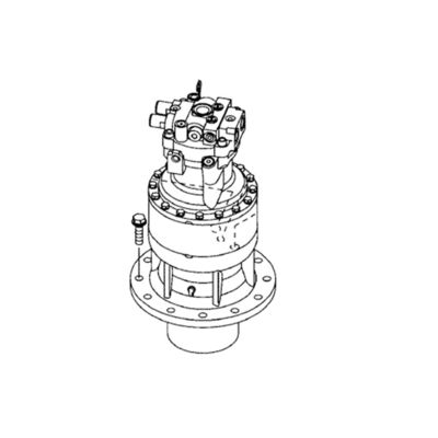 KRC10010 อุปกรณ์สวิง ASSY / กล่องเกียร์สวิง / อุปกรณ์ลดสวิง สําหรับกรณี SH200-5 CX210C CX210B