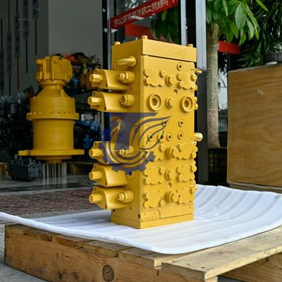 265-7154 2657154 CA2657154 สำหรับ CAT M318D Wheeled Excavator Parts Hydraulic Main ควบคุมวาล์วหลังการขายต้นฉบับต้นฉบับ