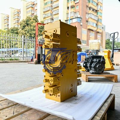 265-7154 2657154 CA2657154 สำหรับ CAT M318D Wheeled Excavator Parts Hydraulic Main ควบคุมวาล์วหลังการขายต้นฉบับต้นฉบับ