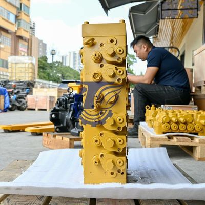 265-7154 2657154 CA2657154 สำหรับ CAT M318D Wheeled Excavator Parts Hydraulic Main ควบคุมวาล์วหลังการขายต้นฉบับต้นฉบับ