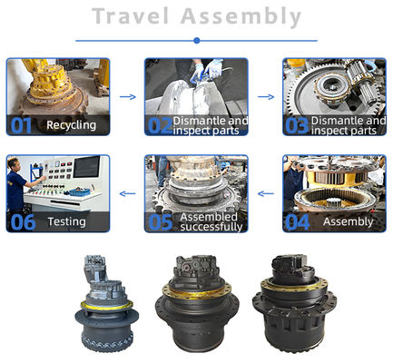 High Performance Excavator Hydraulic Travel Device KLA0156 Complete Final Drive Fit CX160 Model