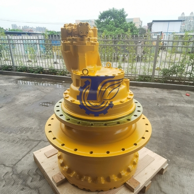 EXCAVATOR PARTS MOTOR 706-8J-01110 FOR KOMATSU WA100-5 EXCAVATOR TRAVEL FINAL DRIVE TRAVEL MOTOR DRIVE GP-FINAL -WITH MOTOR หลังการตลาด