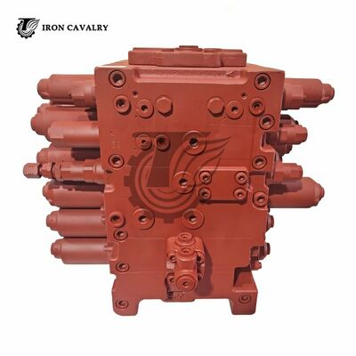 วาล์วควบคุมไฮดรอลิก Hyundai R210-9 KMX15NB Excavator ชิ้นส่วนคุณภาพสูงในเครื่องจักรกลหนักก่อสร้าง